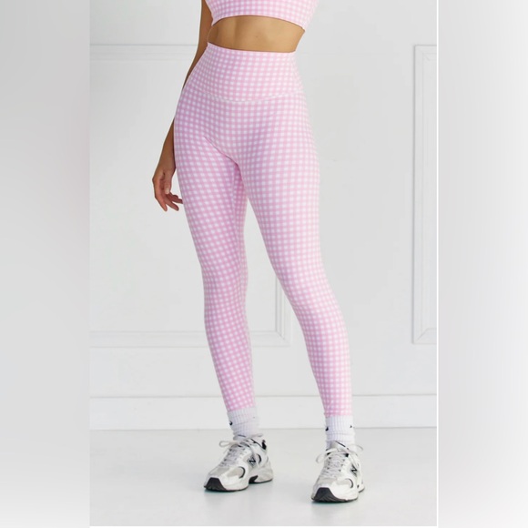 Astoria Pink High-Waisted Leggings - Picture 1 of 2